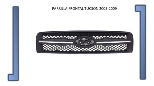 Parrilla Frontal Tucson 2005-2009