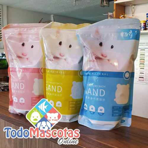 Arena Sanitaria Con Olores Agradable Para Baño Hamsters