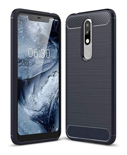 Funda Tpu Nokia 5.1 Plus Azul Gris Negro Rojo - Hay Siempre