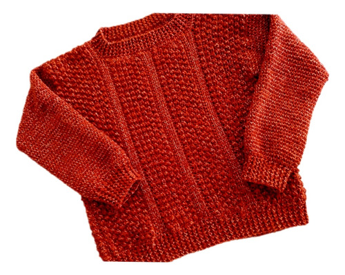 Sweater Cardigan Tejido Crochet Artesanal Exclusivo Mom Rêve