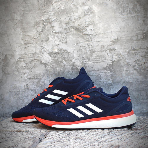 Tenis adidas Response It M - Bb3421 - Azul Marino - Hombre