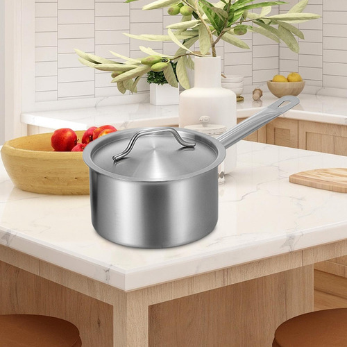 Olla De Leche Multiusos De Acero Inoxidable Para 3.7l