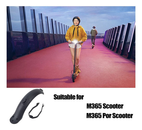 Parachoques Trasero I Scooter Para M365/m365 Pro/1s/pro