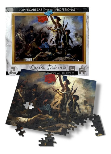 Puzzle De Colección 1000 Pzas Delacroix Arte Revolucionario