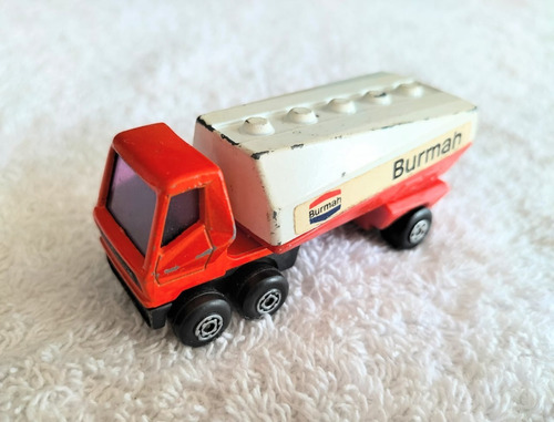 Trailer Pipa De Gas, Burmah, Lesney, Matchbox, 1973, G158