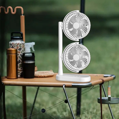 Ventilador De Escritorio En V, Ventilador De Torre Recargabl