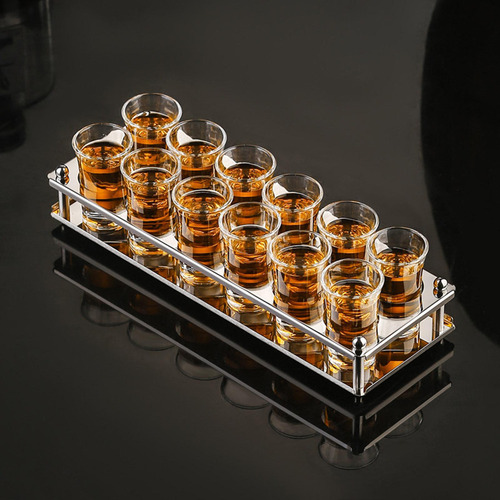 Shots Glass Cup Stand Desktop Drinkware Wine Cup Rack Tipo C