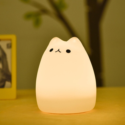 Mll Luz Nocturna For Niños, Lámpara De Gato, Lámpara De