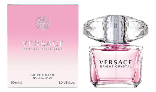 Perfume Bright Crystal Eau De Toilette Feminino 90ml Versace
