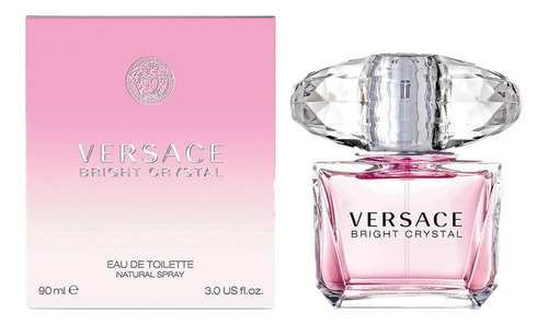 Perfume De Mujer Bright Crystal Eau De Toilette Versace 90 ml