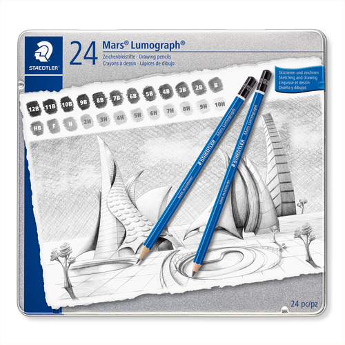 Lápiz Staedtler Lumograph X 24