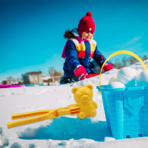 2 Clip Para Hacer Bolas De Nieve De Invierno Juguete