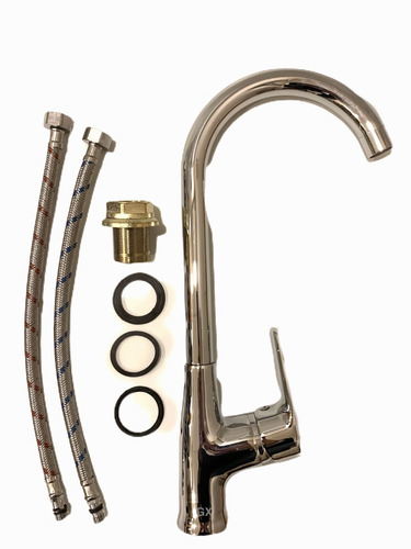 Grifería Gourmet Cocina Canilla Monocomando Premium Gx
