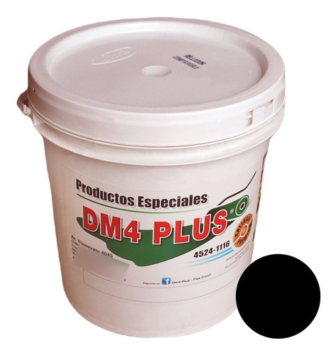 Pintura Impermeable Mate Dm4 Plus X4 L - Ladrillo Y Otros