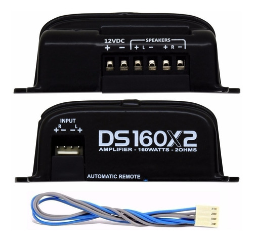 Imagem 3 de 5 de Modulo Taramps 160w Ds 160x2 2 Canais Amplificador Carro