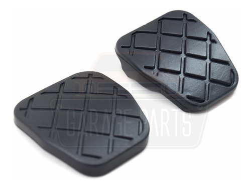 Imagem 1 de 7 de Kit Jogo Capa Borracha Pedal Freio Embreagem Volkswagen Up