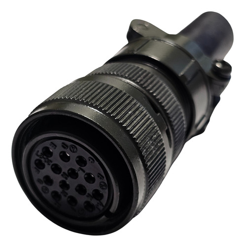Kit Conector Circular 14 Pin Macho Hembra Serie Militar 5015