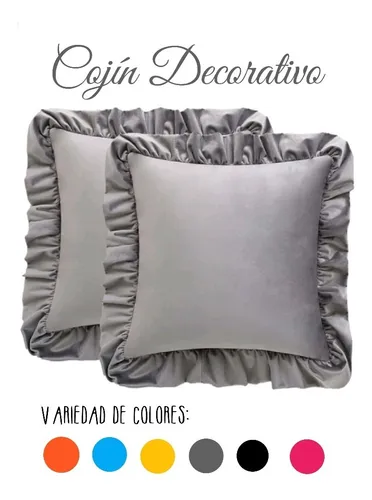 Cojines Decorativos, Cojín Decorativo Gris, Cojines