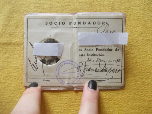 4159- Carnet Namuncura Ciudad Depor. Don Bosco 1970