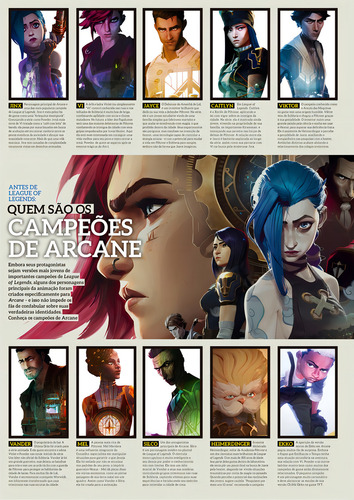 League of Legends: Arcane - Superpôster Cinema e Séries, de Editora Europa. Editorial Editora Europa Ltda., capa mole em português, 2021
