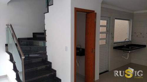 Imagem 10 de 30 de Sobrados Novos (2 Suítes | 2 Vagas) À Venda, Vila Rio Branco, São Paulo. - So0479