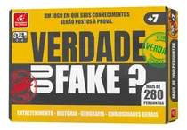 Comprar Jogo De Tabuleiro Verdade Ou Fake - 280 Perguntas