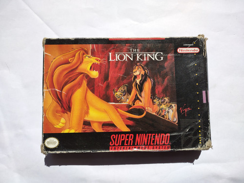 The Lion King ( El Rey León ) Snes Super Nintendo (Usado)