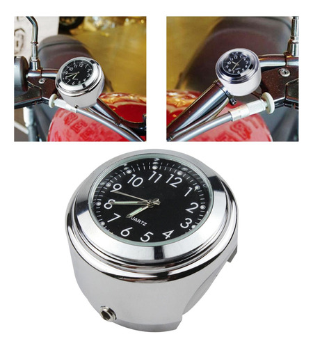 Barra De La Manija Del Reloj Del Montaje Del Manillar Negro