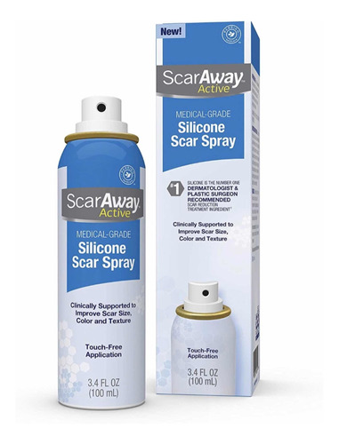 Spray Americano Silicon Scar Away 100ml