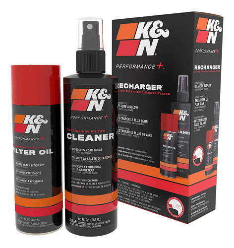 Kit Limpeza Filtro De Ar Kn K&n Squeeze 99-5000 Aerosol