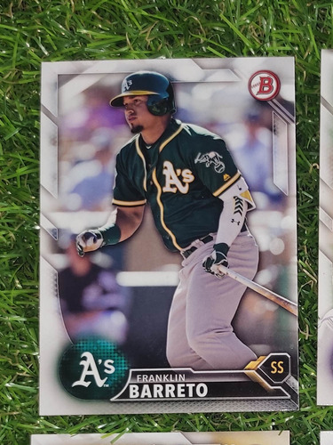 Cv Franklin Barreto Rookie 2016 Bowman 