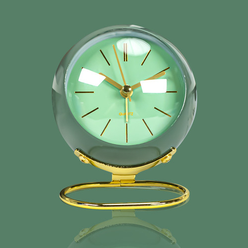 Reloj Despertador Simple, Decorativo, De Metal Creativity