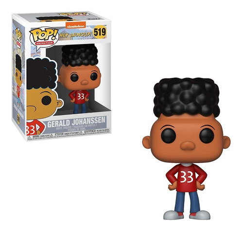 Funko Pop Nickelodeon Hey Arnold! Gerald Johanssen