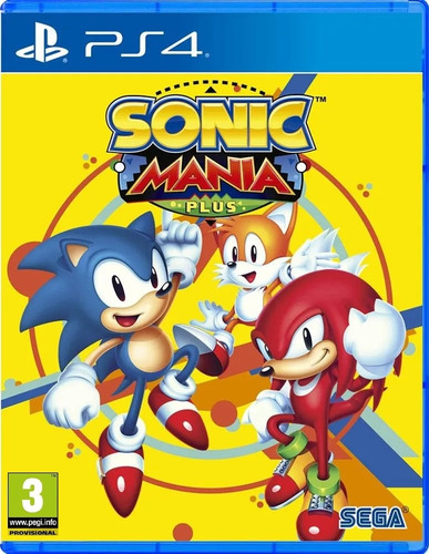 Sonic Mania Plus (jogo Físico) - Ps4