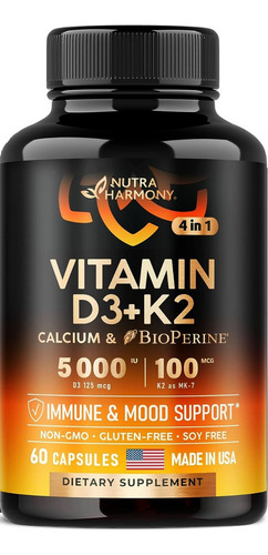 Suplemento en cápsula NutraHarmony Suplemento Minerales/Vitaminas sabor n/a x 0mg