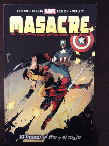 Imagen 2 de 9 de Masacre Deadpool. El Bueno, El Feo Y El Malo