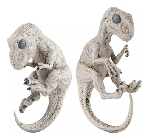 Juguetes Dinosaurios Mini Jurassic Baby T Rex Y Velociraptor