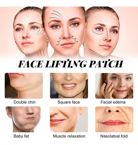 . Parche De Estiramiento Facial: Parches Reafirmantes En
