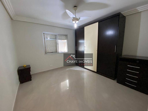 Imagem 28 de 30 de Apartamento Com 3 Dormitórios, 2 Suítes, 2 Vagas, À Venda, 175 M² Por R$ 718.000 - Ponta Da Praia - Santos/sp - Ap2960