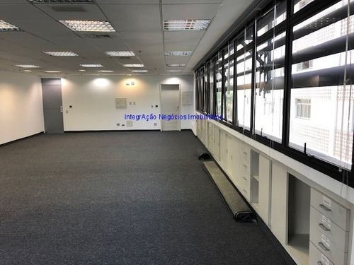 Imagem 7 de 10 de Conjunto Comercial 108m², 01 Copa, 03 Banheiros E 03 Vagas Na Garagem. Condomínio Com Recepção E Segurança. Excelente Localização - 21062810 - 69345503