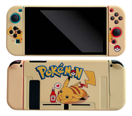 Pokémon Pikachu Funda Protectora Para Switch Ns