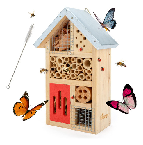 Niteangel - Casa De Madera Para Insectos, Ideal Para Mariqui