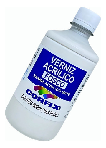 Verniz Acrílico Corfix Fosco 500ml
