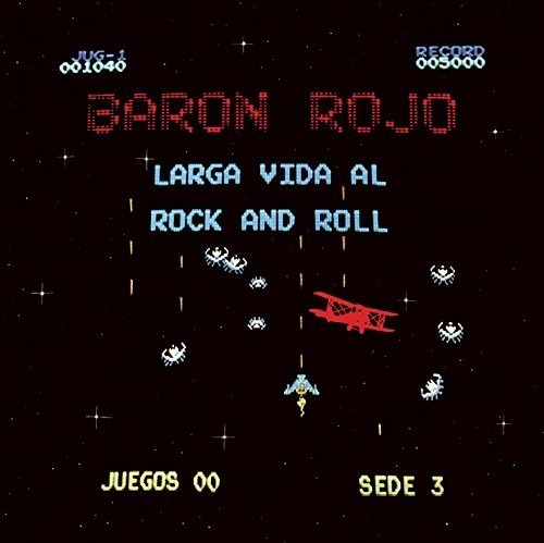 Baron Rojo  Larga Vida Al Rock And Roll Vinilo
