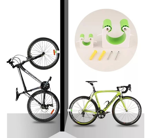 4 Hebillas De Montaje En Pared For Bicicleta De Carretera
