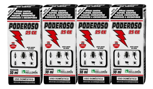 Veneno Matar Cupins De Madeira Insetic.doméstico Kit 04