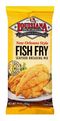 Empanizador Para Pescado Con Limón Louisiana Fish Fry  