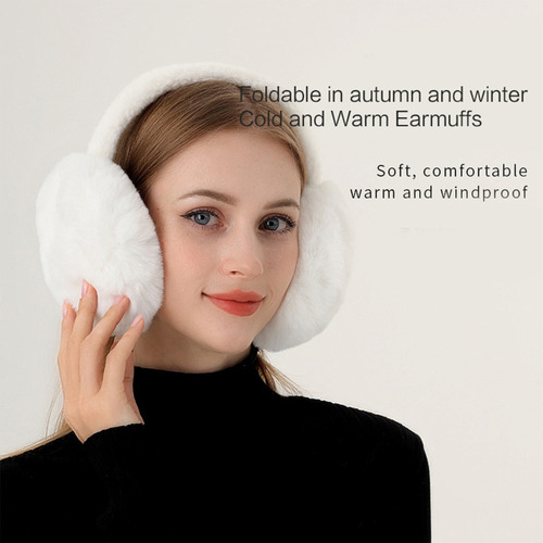 Zt Orejeras De Felpa Para Mujer, Cálidas, Para Clima Frío