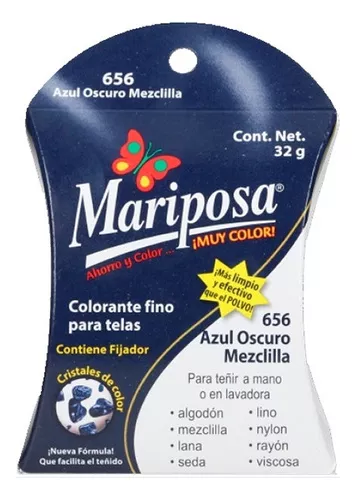 Segunda imagen para búsqueda de colorante mariposa