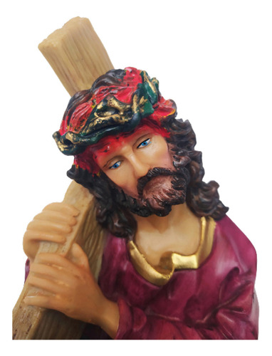 Imagen de Nuestro Señor de los Escalones 18 con Jesucristo de resina